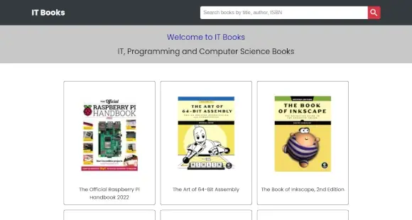 it books, an IT books website